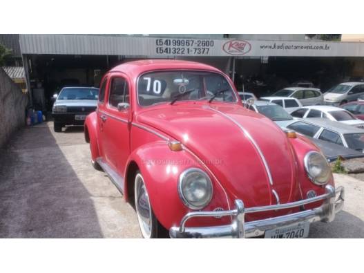 VOLKSWAGEN - FUSCA - 1970/1970 - Vermelha - R$ 26.000,00