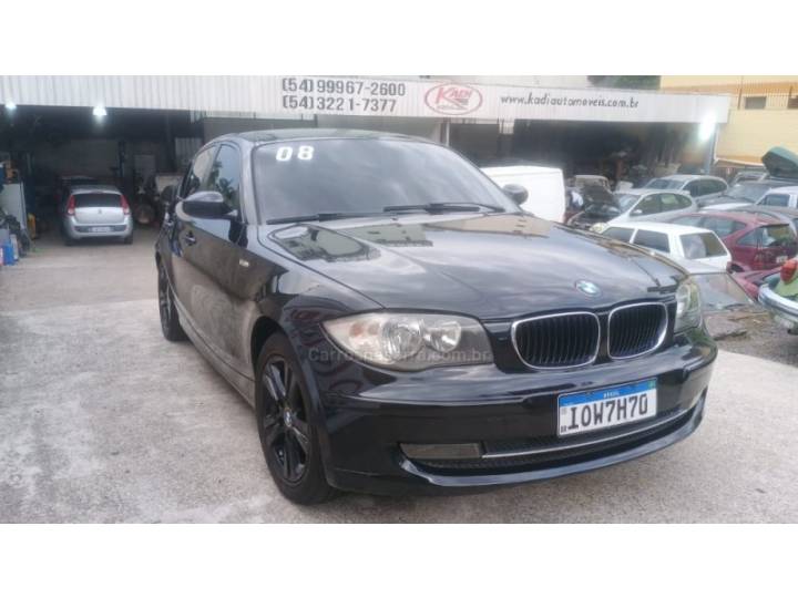 BMW - 120I - 2008/2008 - Preta - R$ 50.500,00