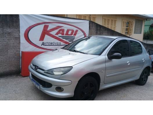 PEUGEOT - 206 - 2008/2008 - Prata - R$ 18.900,00